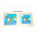Wooden 9 Piece Puzzles - Assorted Wooden 9 Piece Puzzles - Assorted